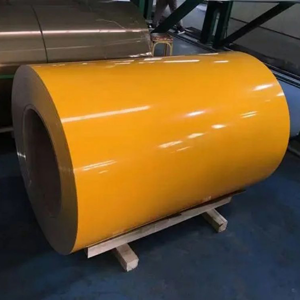 High gloss color coated aluminum coil