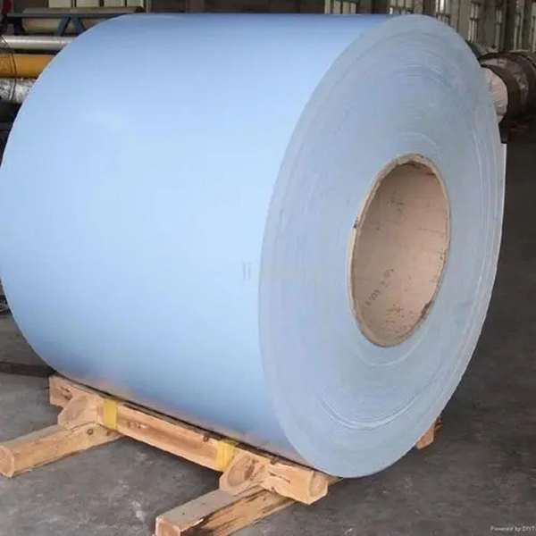 Color coated aluminum coil