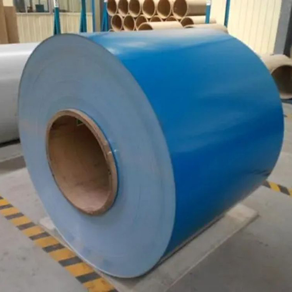 Pure color coated aluminum coil